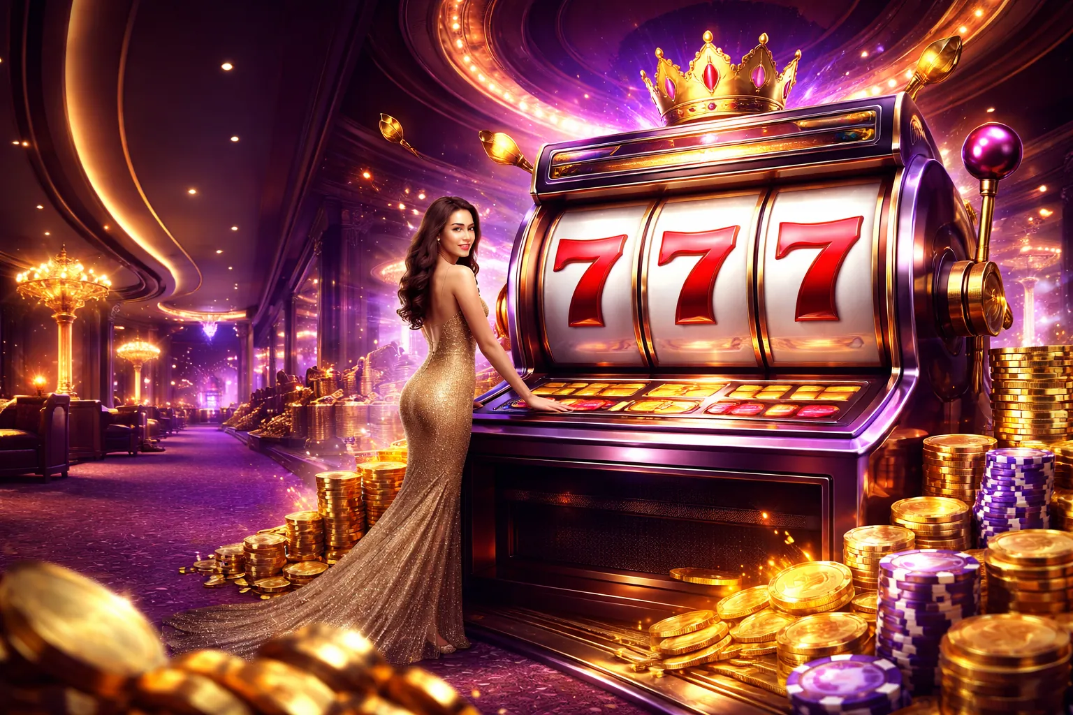 Hình ảnh chính 7clubs Nổ Hũ 2026 với các trò chơi slot và cơ hội thắng lớn