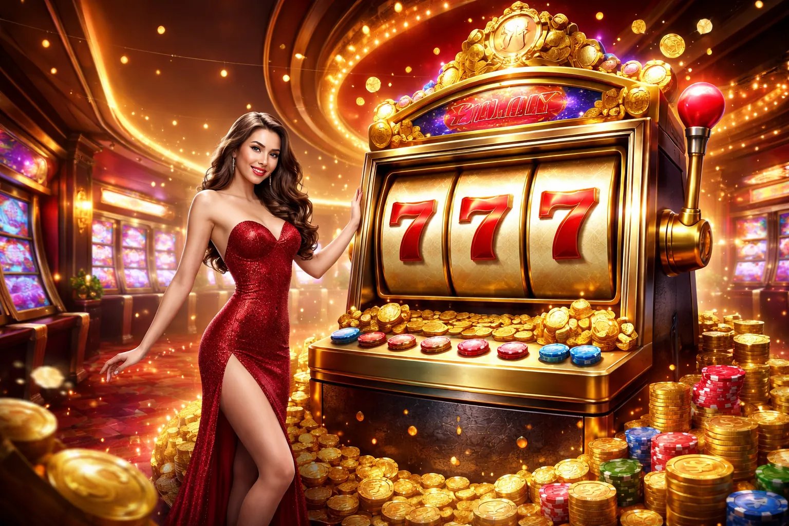 Trò chơi Slot tại 7clubs nổ hũ với Jackpot lớn